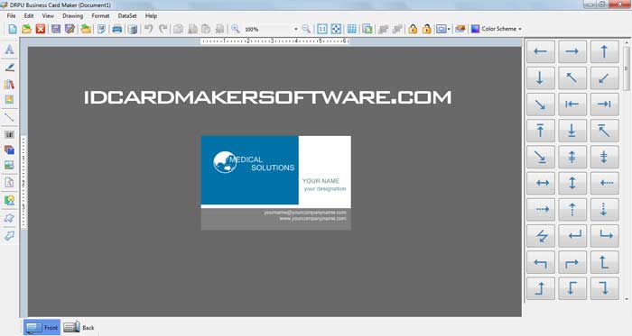 Business Cards Maker Program screenshot