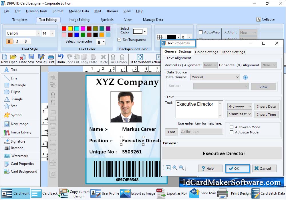 ID Cards Maker (Corporate Edition)