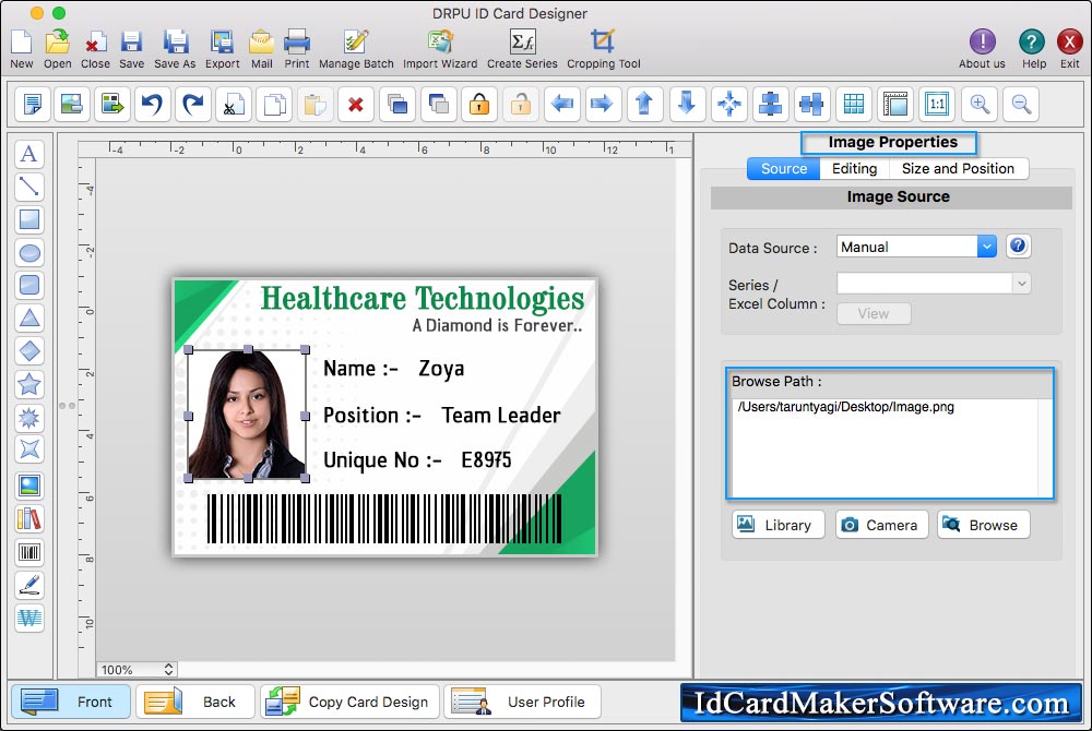 ID Card Designer for Mac