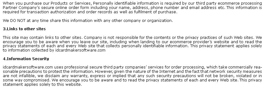 Privacy Policy