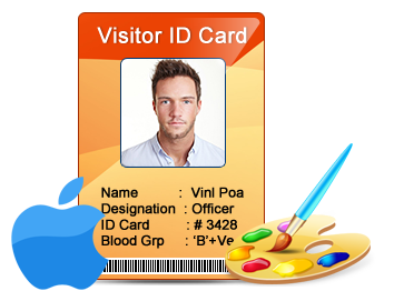 Visitors ID Cards Maker for Mac